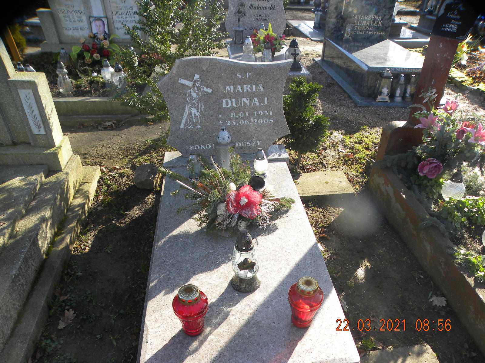 Maria DUNAJ  1931 Banie - Grobonet - Wyszukiwarka osób pochowanych