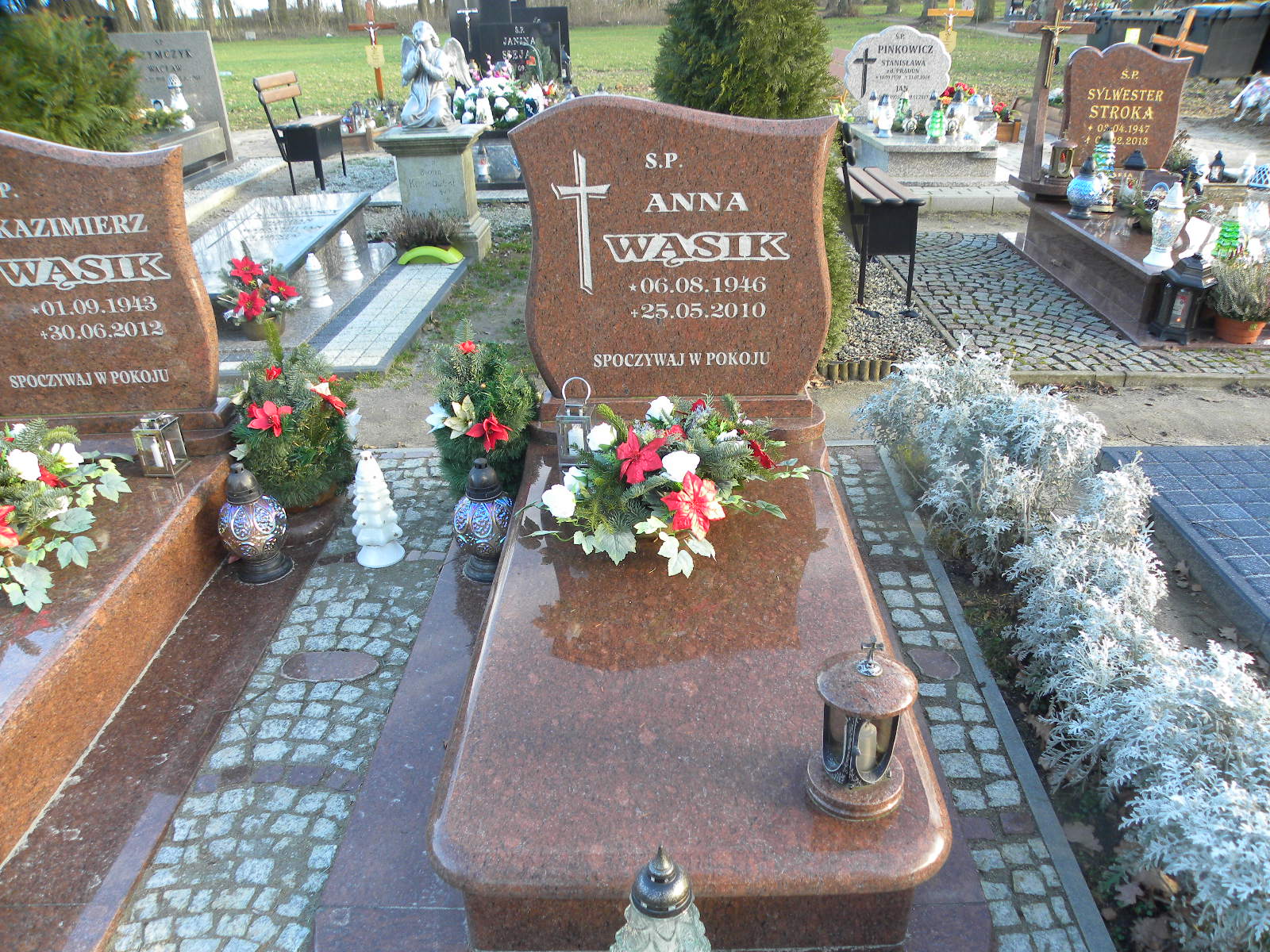 Anna WĄSIK  1946 Banie - Grobonet - Wyszukiwarka osób pochowanych