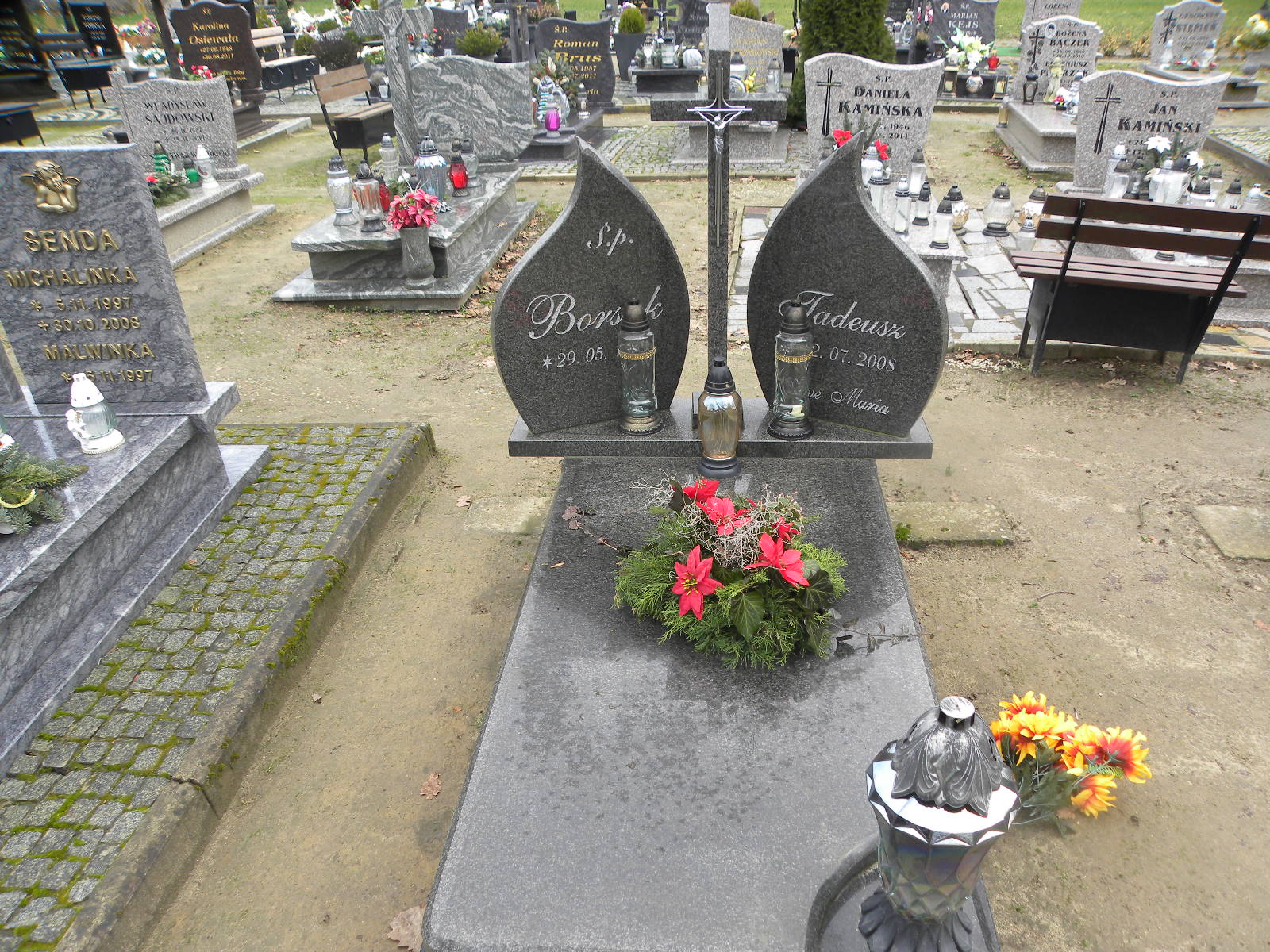 Tadeusz BORSUK 1949 Banie - Grobonet - Wyszukiwarka osób pochowanych