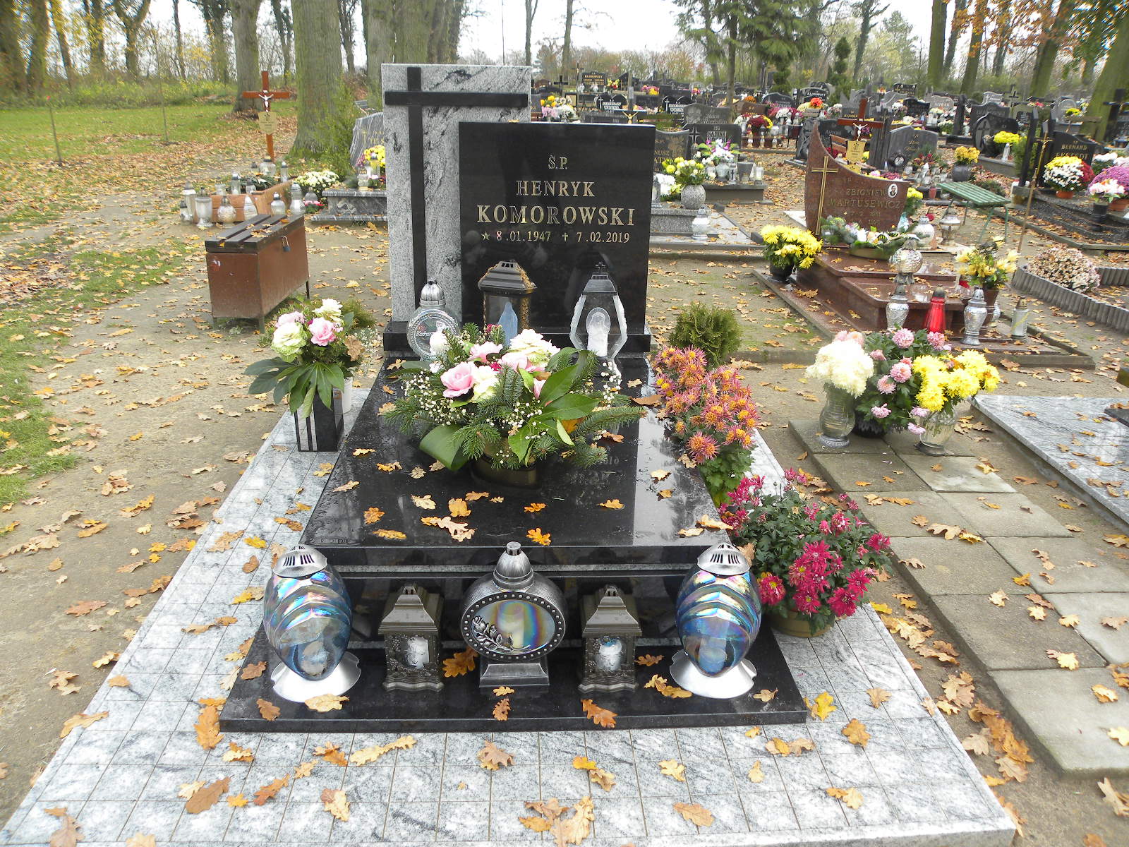 Henryk KOMOROWSKI 1947 Banie - Grobonet - Wyszukiwarka osób pochowanych