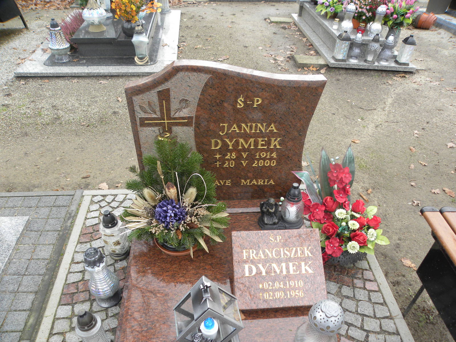 Grób FRANCISZEK DYMEK