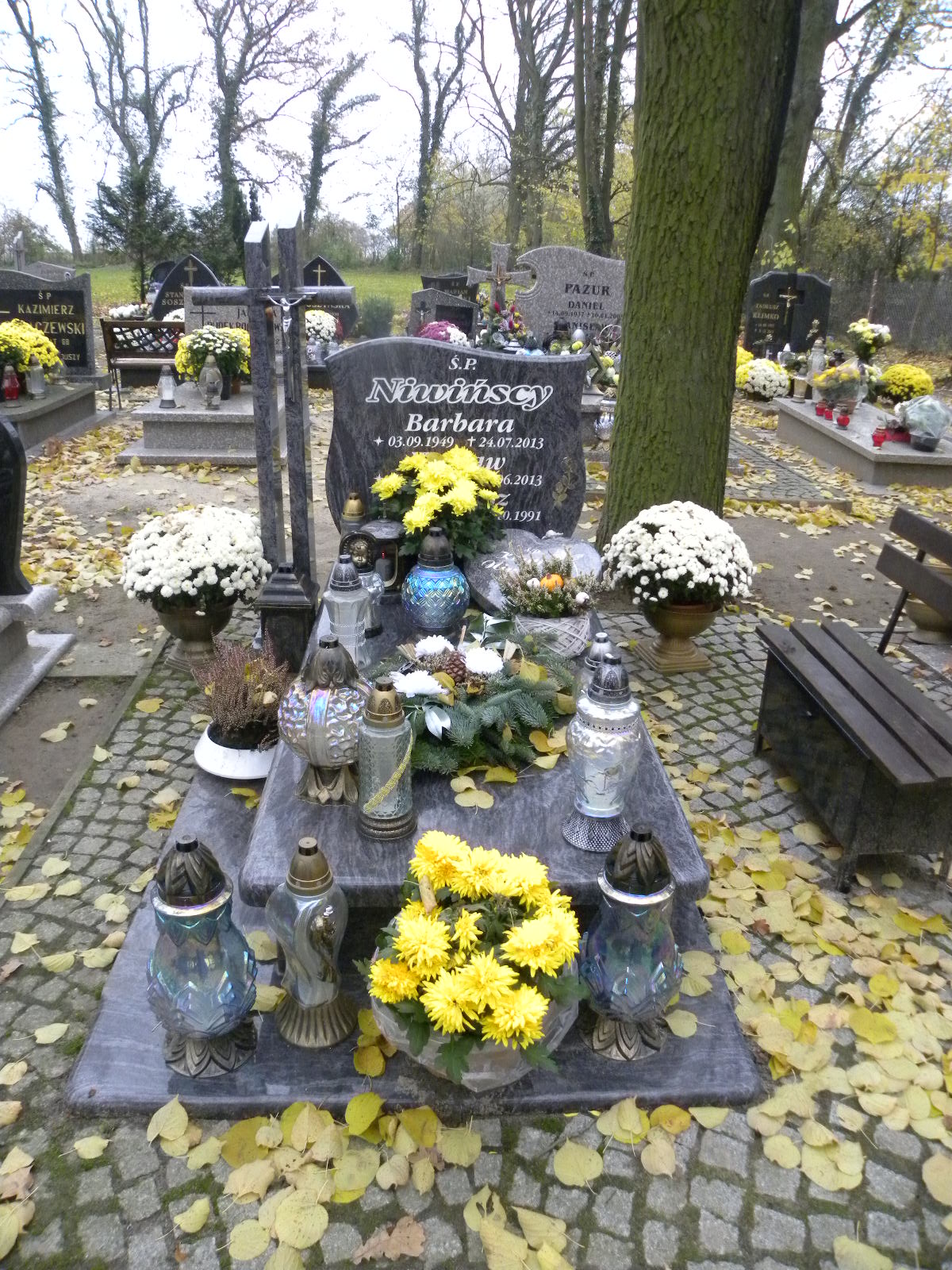 Barbara Niwińska  1949 Banie - Grobonet - Wyszukiwarka osób pochowanych