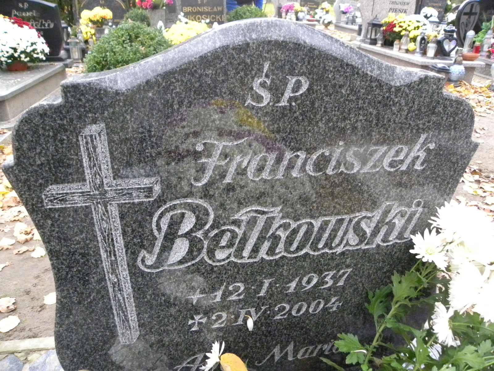 Grób Franciszek Bełkowski