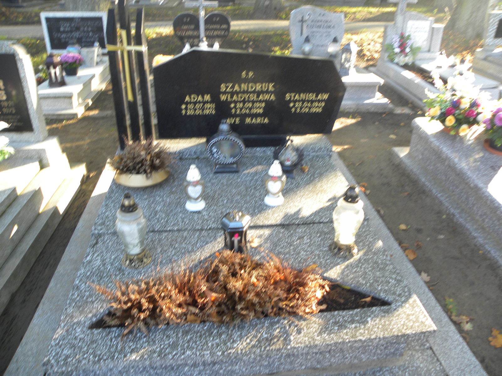 Grób Władysława Szandruk