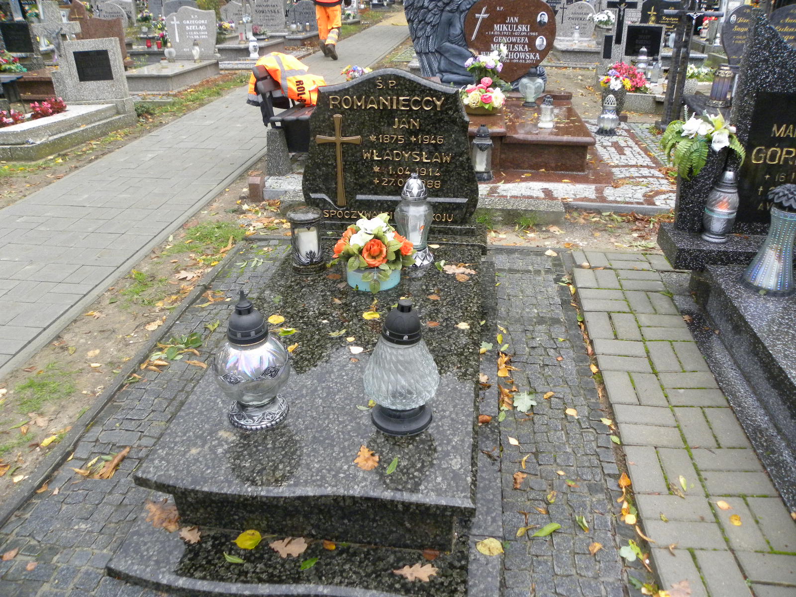 Władysław Romaniecki  1914 Banie - Grobonet - Wyszukiwarka osób pochowanych