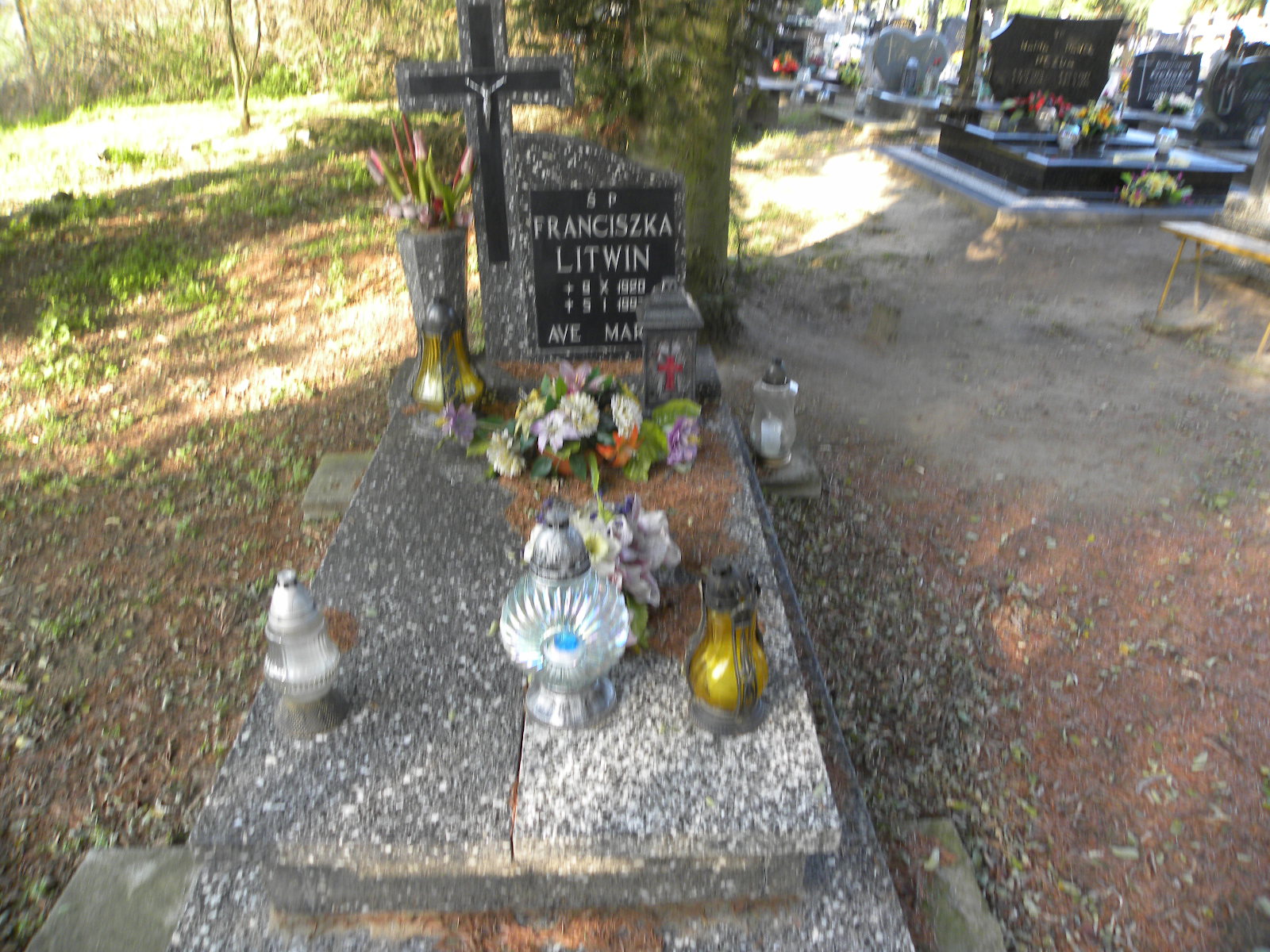 Franciszka Litwin 1920 Banie - Grobonet - Wyszukiwarka osób pochowanych