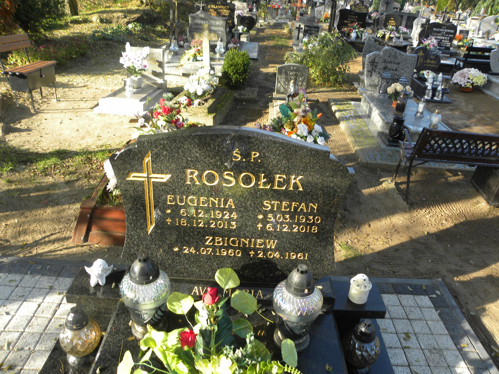 Grób Zbigniew Rosołek