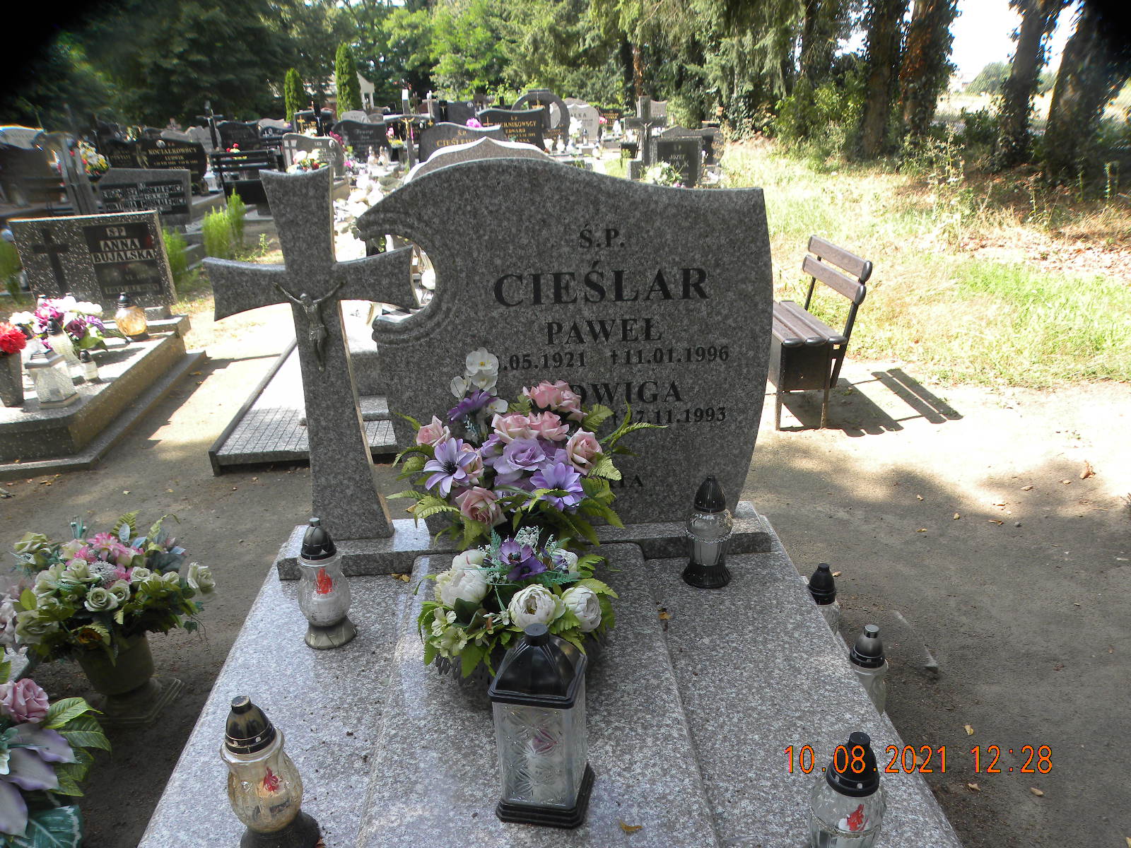 Paweł CIEŚLAR 1921 Banie - Grobonet - Wyszukiwarka osób pochowanych