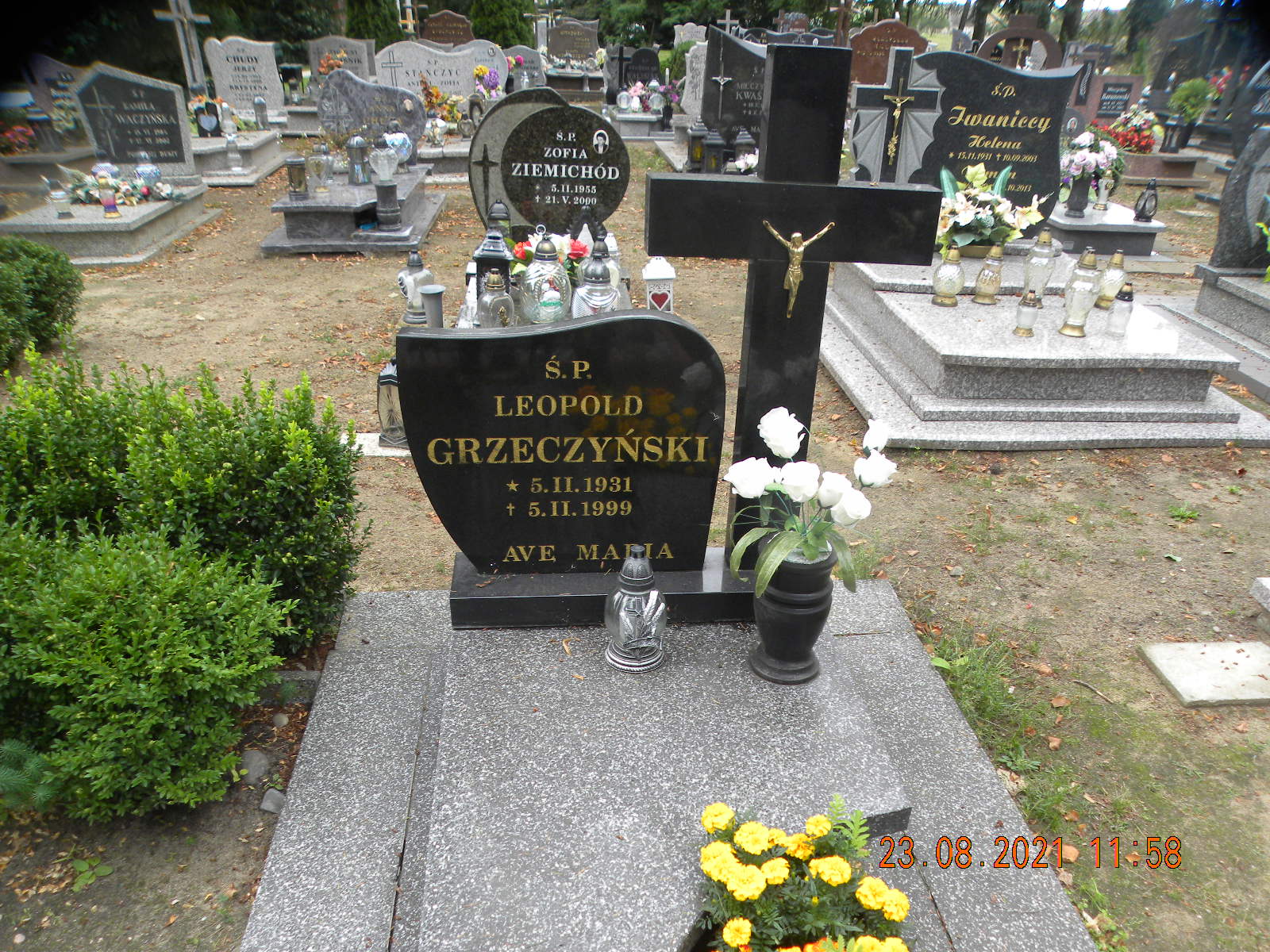 Grób LEOPOLD GRZECZYŃSKI