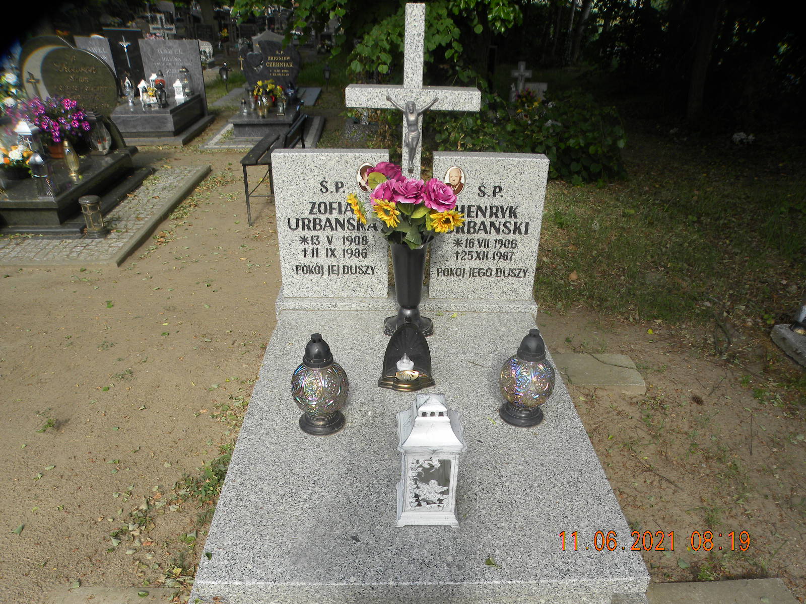 Zofia URBAŃSKA 1908 Banie - Grobonet - Wyszukiwarka osób pochowanych