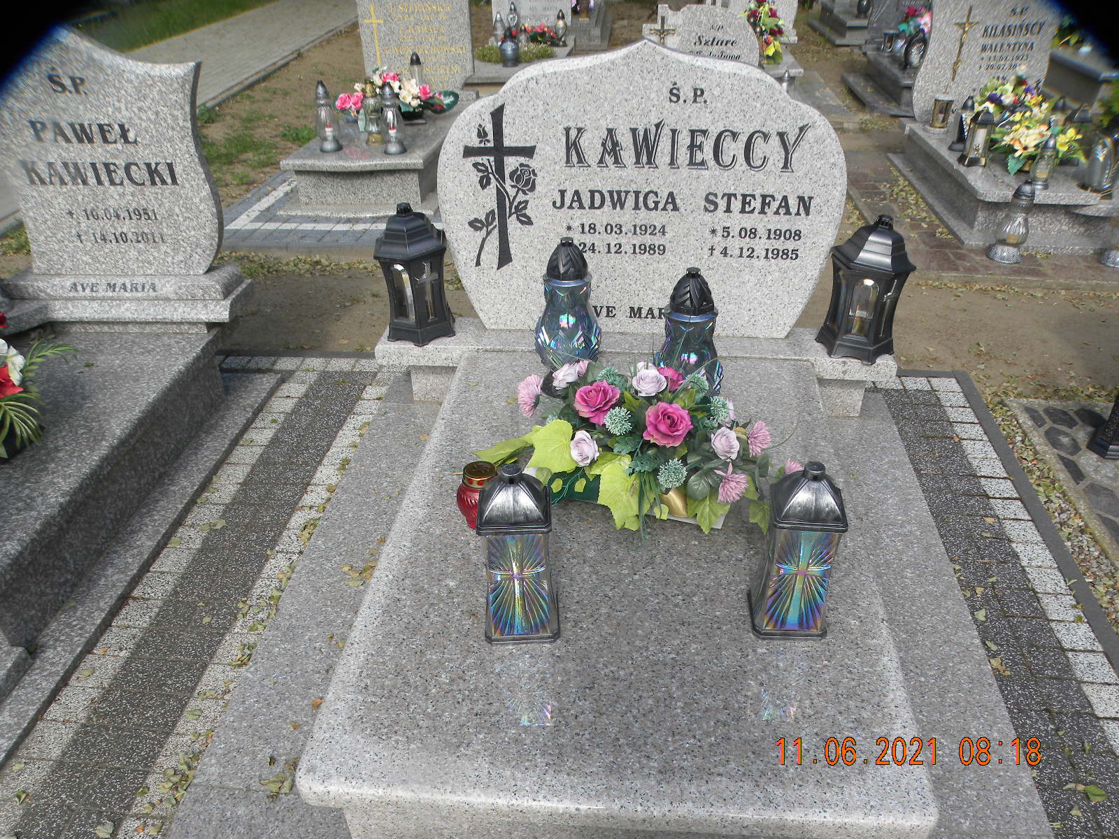 Jadwiga KAWIECKA  1924 Banie - Grobonet - Wyszukiwarka osób pochowanych